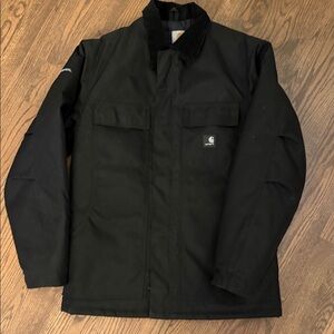 Carhartt Men's Black Military Field Jacket